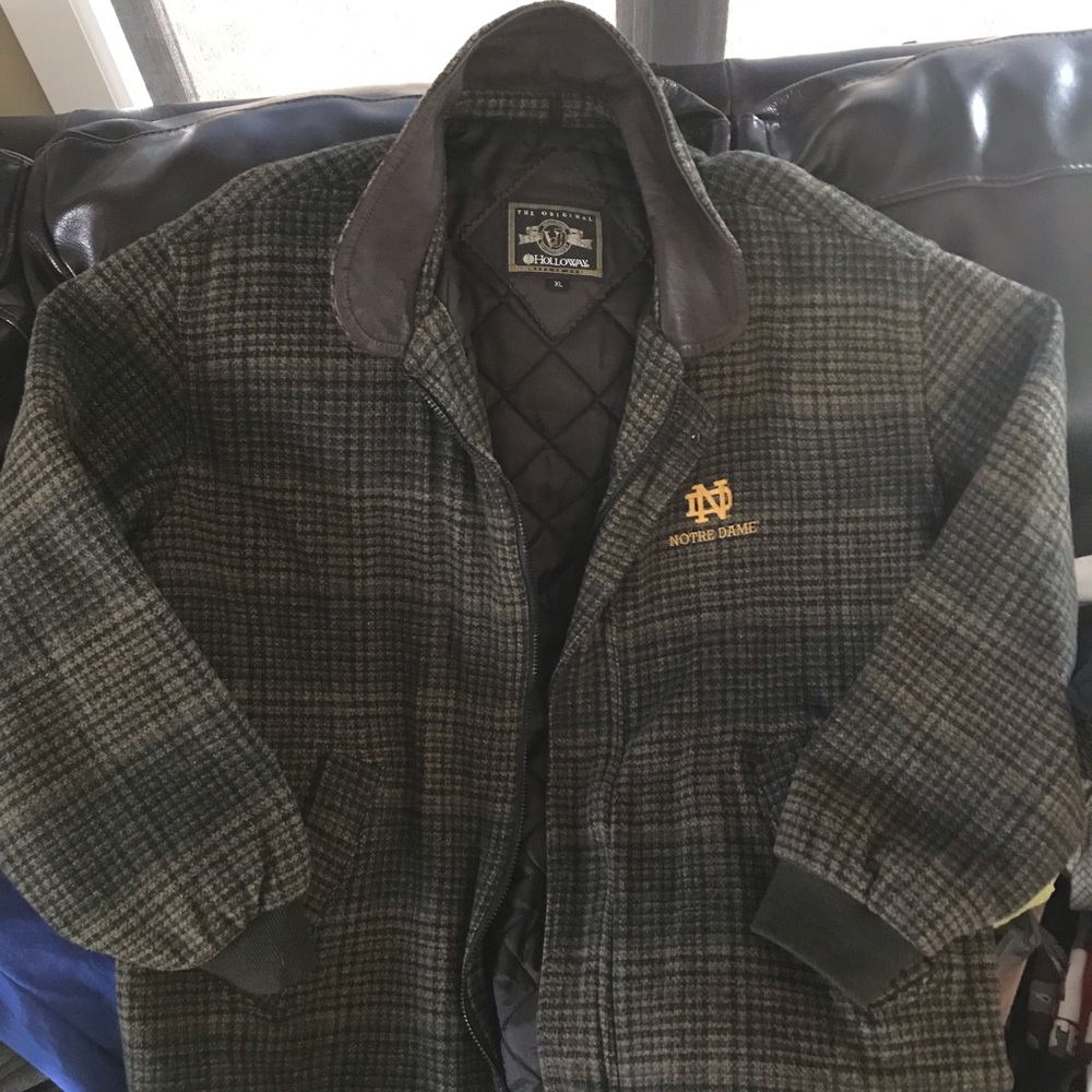 Men’s Wool Norte Dame jacket